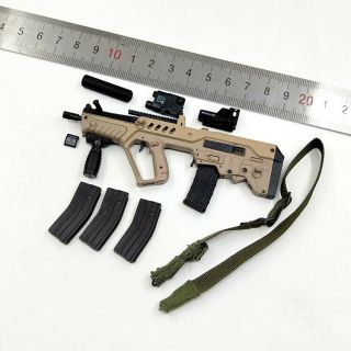 Flagset Fs 73017 1/6 Scale Israel Wild Boy Special Forces Tar21 Rifle Model