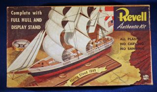 1954 Revell Miniature Masterpiece Flying Cloud 1849 Kit H - 415:79