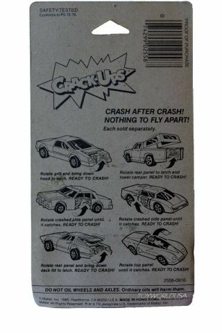 1985 Hot Wheels Crack - Ups Sidegrinder 2558 3