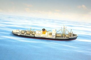 Mercator ? M 573 Leuna 4.  75 " Lead Ship Model 1:1200 - 1250 Miniature Detailed N38