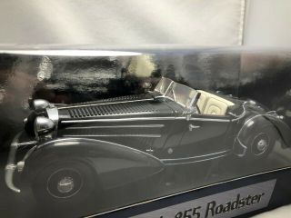 1/18 Scale Metal Die Cast Model Sun Star 1939 Horch 855 Roadster Black