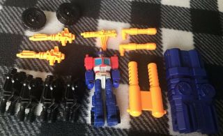 Transformers G1 Action Master Optimus Prime All Accessories Complete 1990