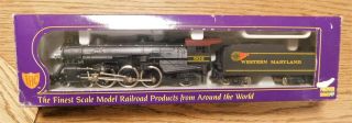 Ihc 4 - 6 - 2 Pacific Type M9929 Western Maryland 502 Steam Loco Boxed.