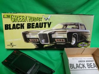 1998 The Green Hornet Black Beauty Polar Lights Plastic Model Kit Built 3b2