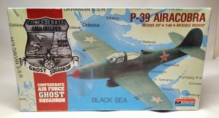 Monogram P - 39 Airacobra 1:48 Scale Plastic Model Kit 5213