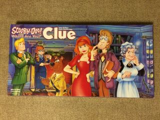 Scooby Doo Clue Board Game - 100 Complete - Cond.  (cards)