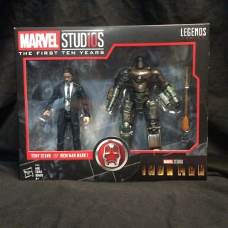 Marvel Studios First Ten Years Tony Stark Iron Man Mark L Legends Action Fig