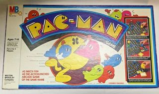Milton Bradley Pac - Man Board Game Rare 1980 4216 Fully Complete Vintage