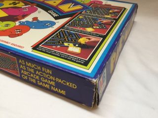 Milton Bradley PAC - MAN Board Game Rare 1980 4216 Fully complete Vintage 8