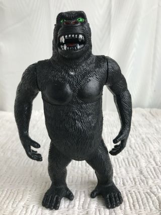 Vintage Imperial Toys King Kong Movie Monster 8 " Vinyl Action Figure Gorilla Ape