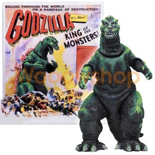 Neca Godzilla 1956 Movie King Monster Dinosaur 6 " Action Figure 12 " Head To Tail