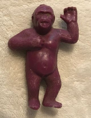 Vintage 1960s Plastic King Kong Gorilla Monster Figure - Palmer,  Miller,  Mpc???