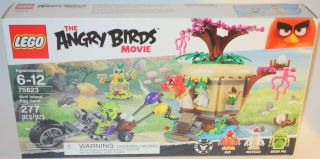 Lego Set 75823 The Angry Birds Movie Bird Island Egg Heist Nisb