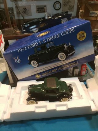 Franklin 1/24 1932 Ford V - 8 Deuce Coupe Limited Edition Of 9,  500