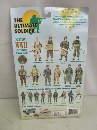 1999 THE ULTIMATE SOLDIER WORLD WAR II ARMY PARATROOPER 2