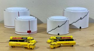 Herpa Wings Accessories Fuel Tanks With Models Set 1 Scale 1:500