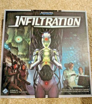 Infiltration Board Game Complete