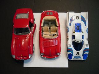 Burago Ferrari Gto 1962 And Porsche 356 B 1961