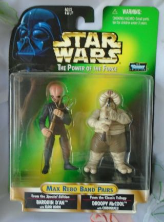 Star Wars: Power Of The Force Max Rebo Band Pairs Barquin D 