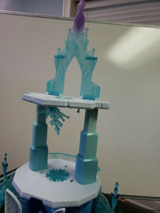 Disney Frozen Little Kingdom Elsa ' s Magical Rising Castle Lights & Sounds 4