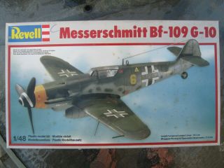 Vintage Revell Germany 1/48 Messerschmitt Bf109g - 10 4325