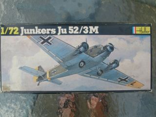 Vintage Heller 1/72 Junkers Ju52/3m 380