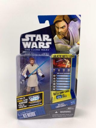 Star Wars Clone Wars (tcw) Jedi Master Obi - Wan Kenobi - Cw40 - 2010