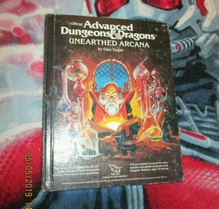 Ad&d Advanced Dungeons & Dragons Unearthed Arcana (1985) 