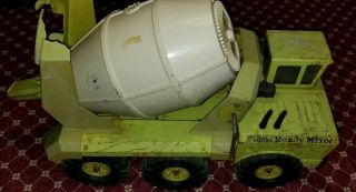 Tonka Lime Green Cement Mixer OR RESTORATION 5