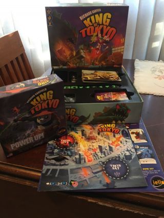 Iello King Of Tokyo Board Game With Expansion