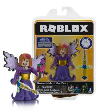 Roblox Queen Mab Of The Fae 3in Figure With Virtual Game Code In Package