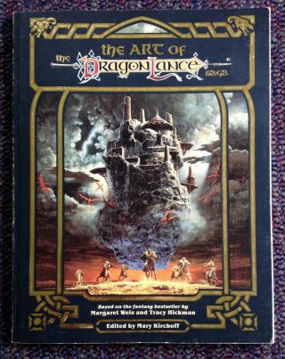 The Art Of The Dragonlance Saga Dungeons & Dragons 2nd Tsr