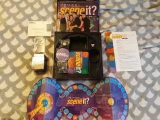 Friends Scene It? Deluxe Edition 2 Dvd Game Open Contents Tinunused