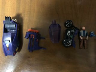 Vintage Kenner Mask Piranha Motorcycle Near Complete W/ Alex Sector M.  A.  S.  K.