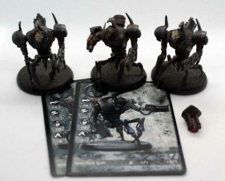At - 43 28mm Therian Bane Goliath X3 W/ Overseer Rackham With Cards
