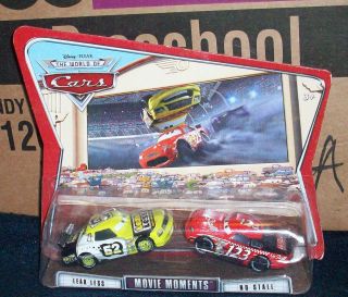 Disney Pixar The World Of Cars Movie Moments Leak Less & No Stall 2 Pack Rare
