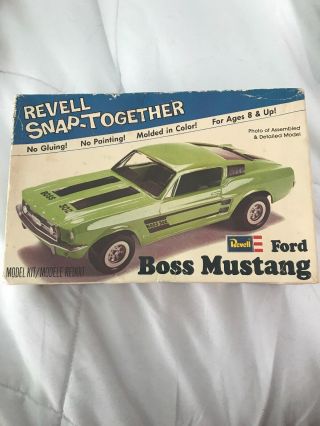 Revell H - 1132 Ford Boss Mustang 1978.  1/32 Scale Model Car Parts