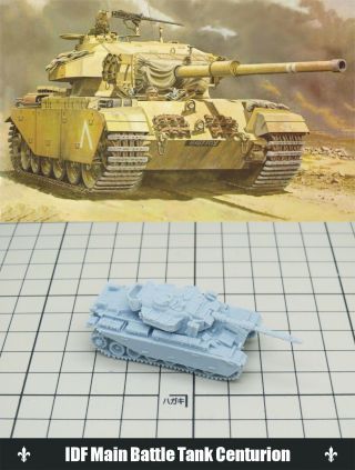 1/144 Resin Kits Idf Main Battle Tank Centurion