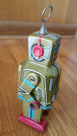 Vintage toy China Space Robot wind up tin robot collectible 2