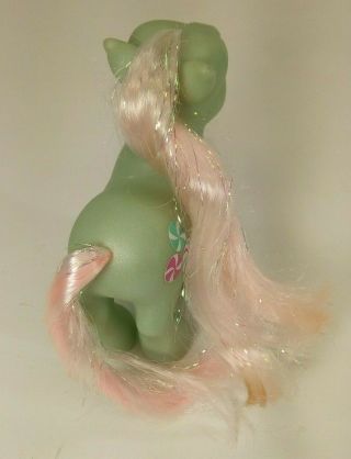 My Little Pony MLP G3: Minty glittery green w/ pink hair,  peppermints cutie mark 5