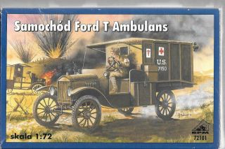 Rpm Wwi Us Ford Model T Ambulance In 1/72 101