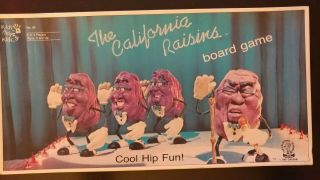 The Complete California Raisins Collectible Vintage Board Game 1987 Official