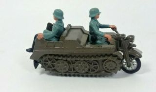 Britains Ltd Diecast WWII German Diecast Kettenkrad track Military vehicle 2