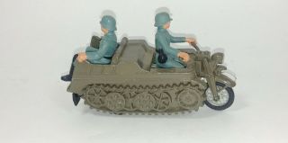 Britains Ltd Diecast WWII German Diecast Kettenkrad track Military vehicle 8