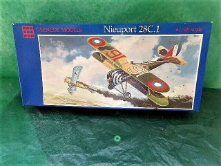 Never Built Revell No 05113 1/48 Scale Nieuport 28c.  1 Model Kit