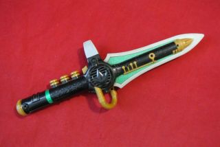 1994 Bandai Power Rangers Green Ranger Dragon Dagger Sword Saban -