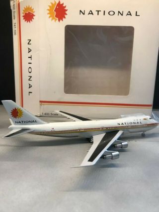 Aeroclassics 1/400 National 747 - 100