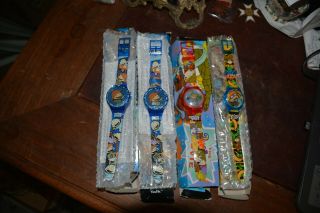 4 Vintage Rugrats Movie Watches In The Package