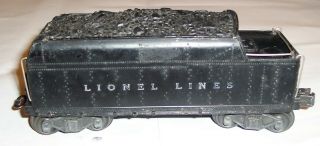 LIONEL 2466W POSTWAR (1946) TENDER ALL 100 FUNCTIONAL AS FACTORY INTENDED 3