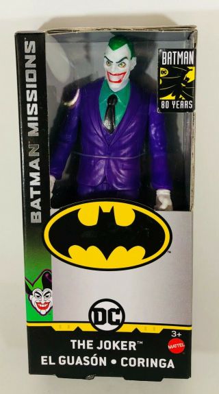 Batman Missions Batman 80 Years The Joker El Guason Coringa Mattel Dc Comics